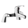 Plumb Essential Bath Filler Tap - Chrome