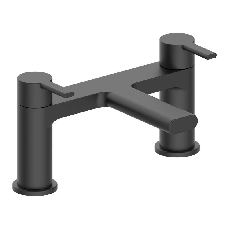 Solva Bath Filler - Matte Black