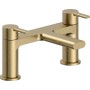Solva Bath Filler - Brushed Brass
