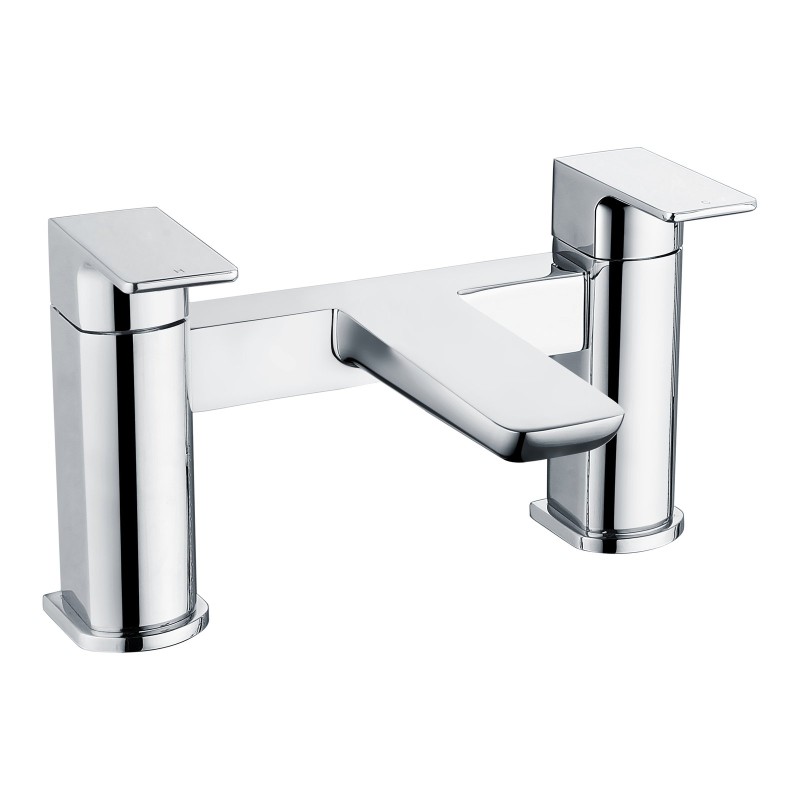 Swansea Bath Filler - Chrome