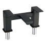 Quadrado Square Bath Filler - Matte Black