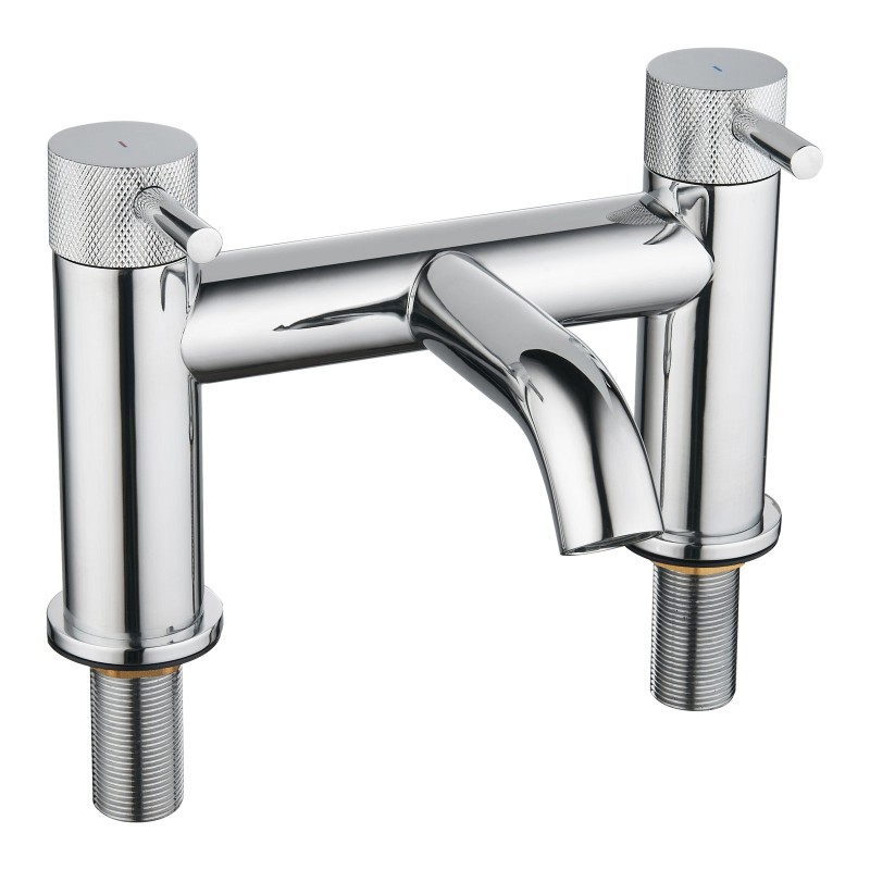Redondo Round Bath Filler - Chrome