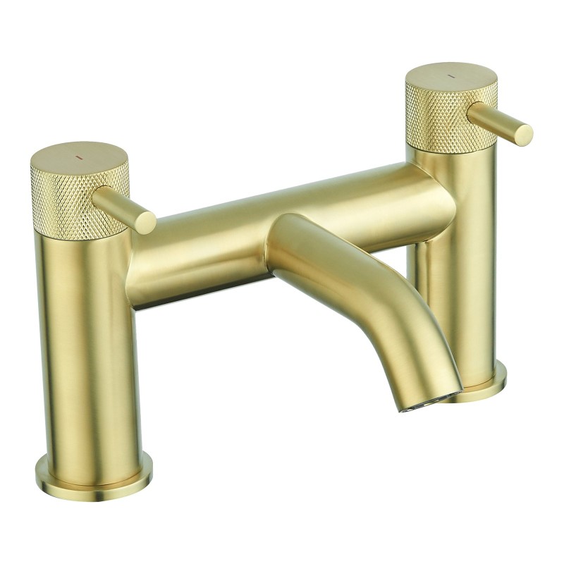 Redondo Round Bath Filler - Brushed Brass