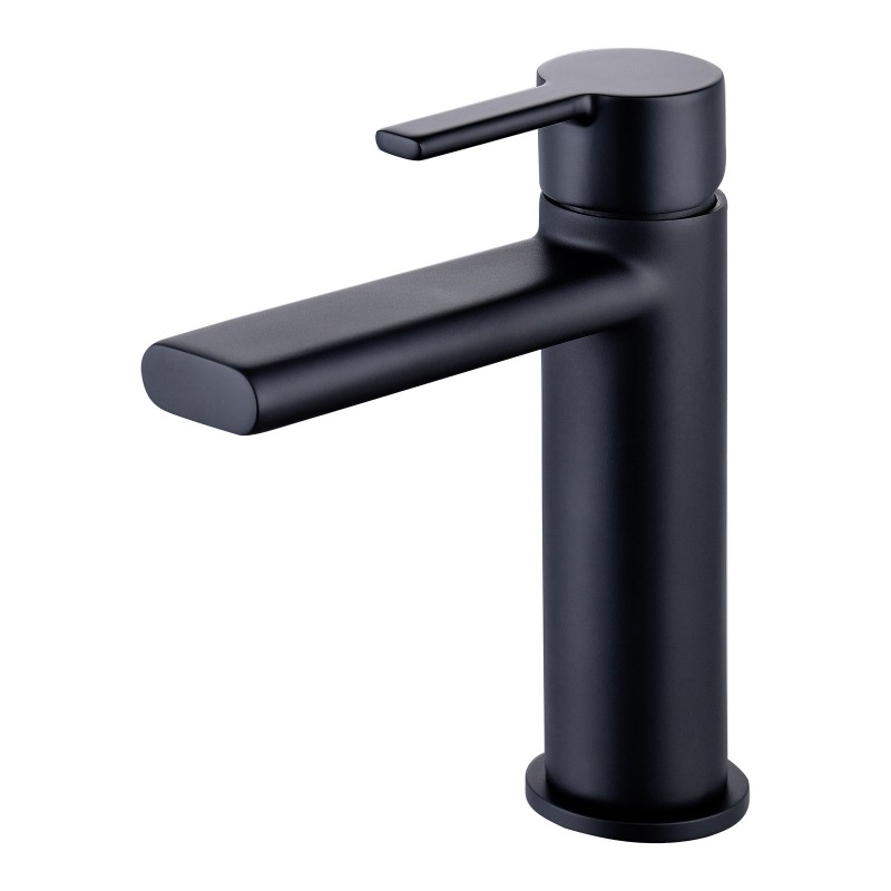 Solva Mono Mixer Tap + Waste - Matte Black