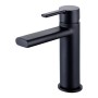 Solva Mono Mixer Tap + Waste - Matte Black