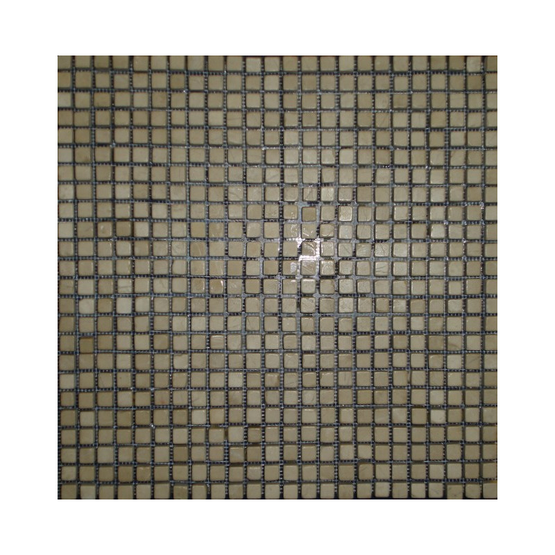 Cream marble mosaic 