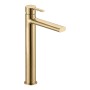 Solva Freestanding Mono Mixer Tap - Brushed Brass