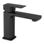 Quadrado Square ECO Control/Cold Water Start Basin Mixer - Matte Black