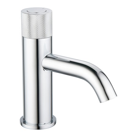Redondo Round Push Button Basin Mixer - Chrome