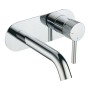 Redondo Round Wall Mounted ECO Control/Cold Water Start Basin Mixer - Chrome