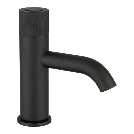 Redondo Round Push Button Basin Mixer - Matte Black