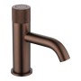 Redondo Round Push Button Basin Mixer - Brushed Bronze, another view