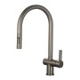 Mayhill Single Lever Pull Out Kitchen Tap - Gunmetal