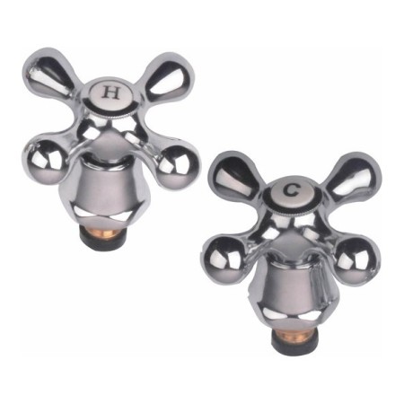 Plumb Essentials Cross Head Revivers - 3/4" - Chrome