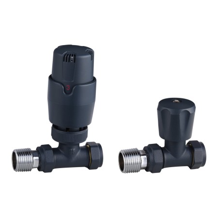 Straight TRV Twin Pack - Anthracite