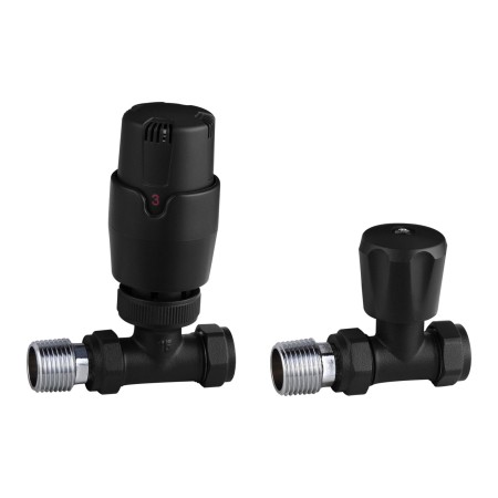 Straight TRV Twin Pack - Black