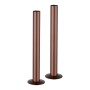 18mm Pipe Kits 180mm - Brushed Bronze, another view