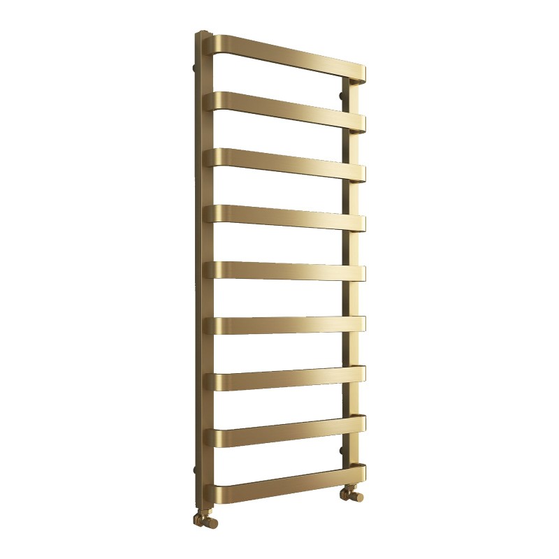 Hastings Towel Warmer 1200x500mm - Brushed Brass