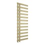 Milton Offset Towel Radiator 1564x500mm - Brushed Brass
