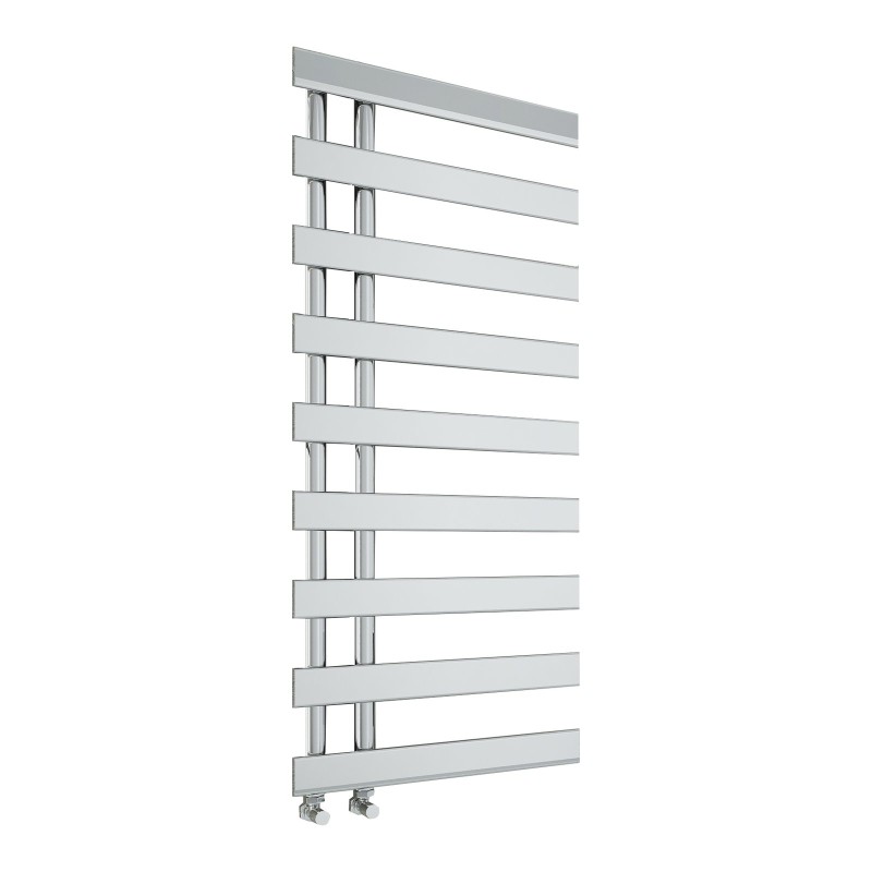 Milton Offset Towel Radiator 1156x500mm - Chrome