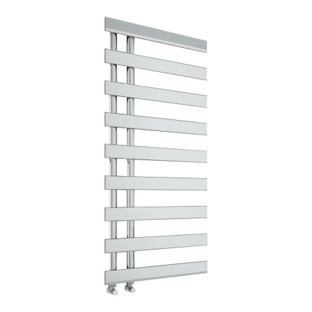 Milton Offset Towel Radiator 1156x500mm - Chrome