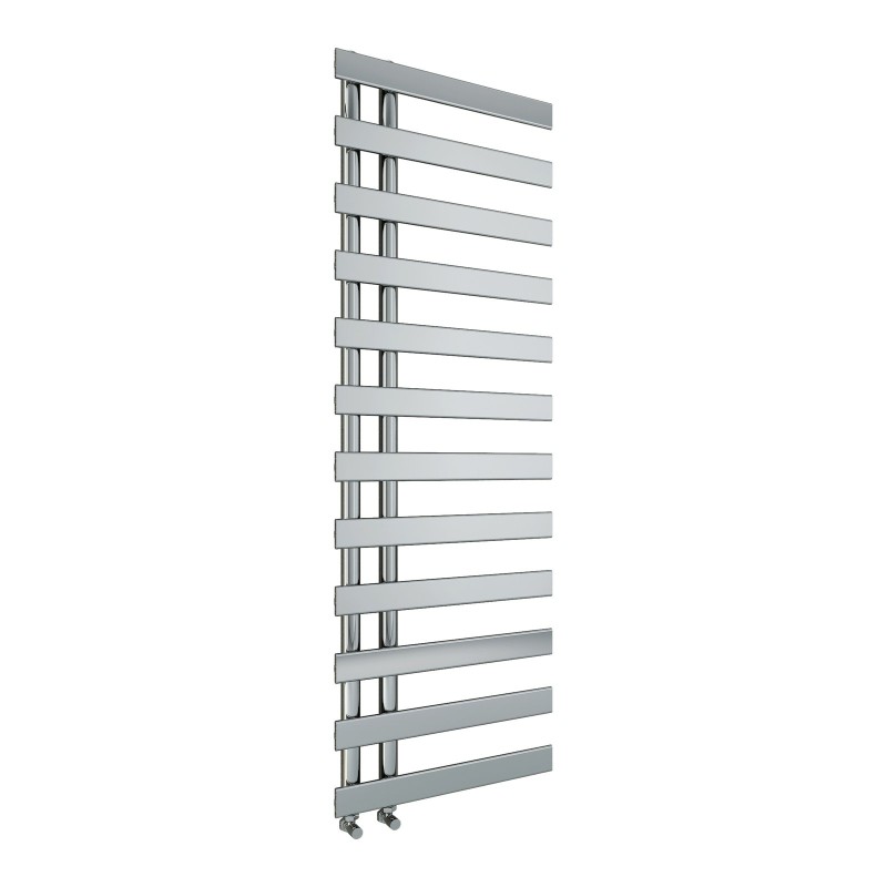 Milton Offset Towel Radiator 1564x500mm - Chrome