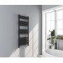 Omata Premium Ladder Towel Rail 1200x500mm - Black