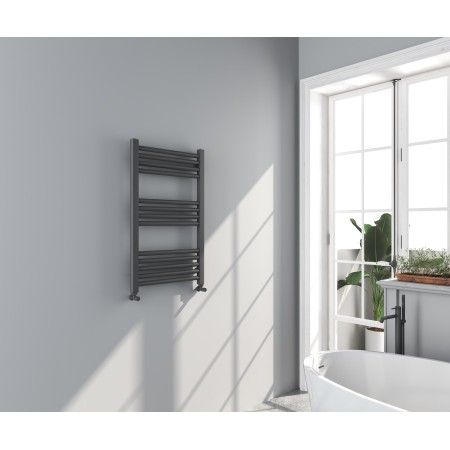 Omata Premium Ladder Towel Rail 800x500mm - Gunmetal