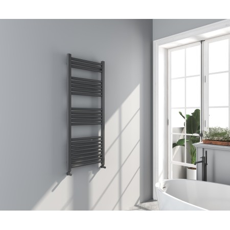 Omata Premium Ladder Towel Rail 1200x500mm - Gunmetal