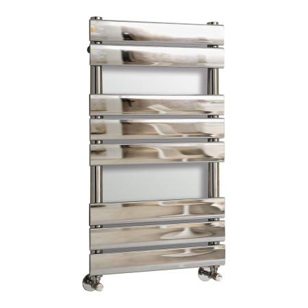 Queenstown Flat Panel Towel Radiator 800x450mm - Chrome