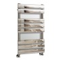 Queenstown Flat Panel Towel Radiator 800x450mm - Chrome