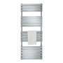 Queenstown Flat Panel Towel Radiator 1600x600mm - Chrome