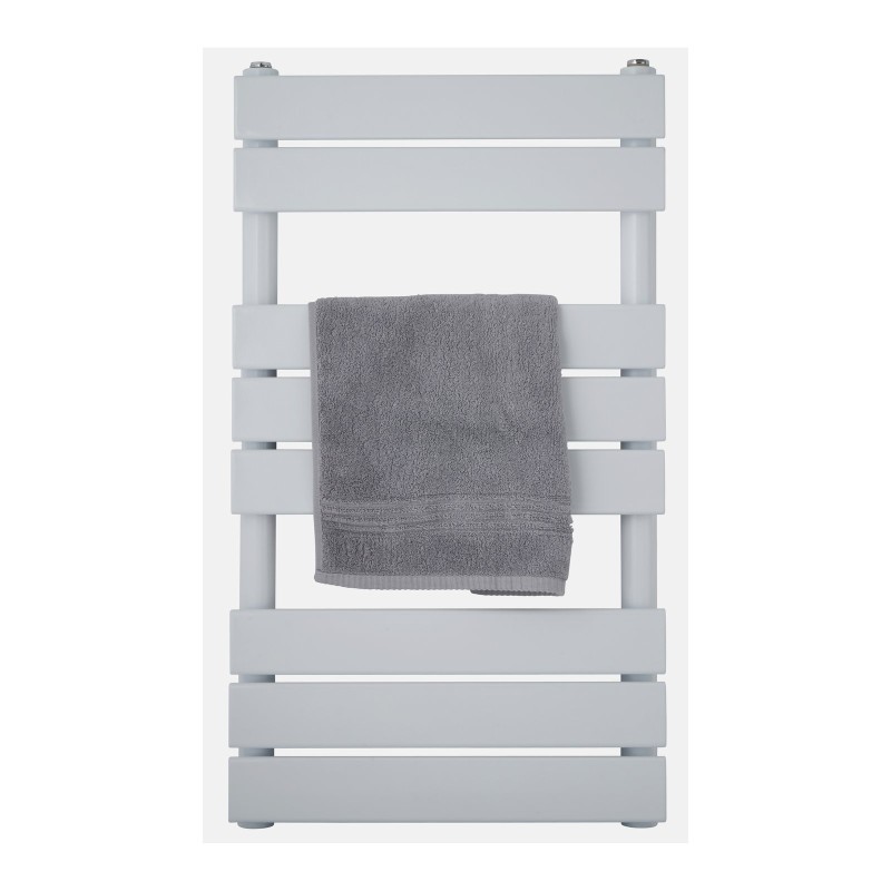 Queenstown Flat Panel Towel Radiator 800x450mm - White