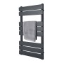 Queenstown Flat Panel Towel Radiator 800x450mm - Anthracite