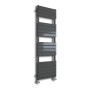 Queenstown Flat Panel Towel Radiator 1600x600mm - Anthracite