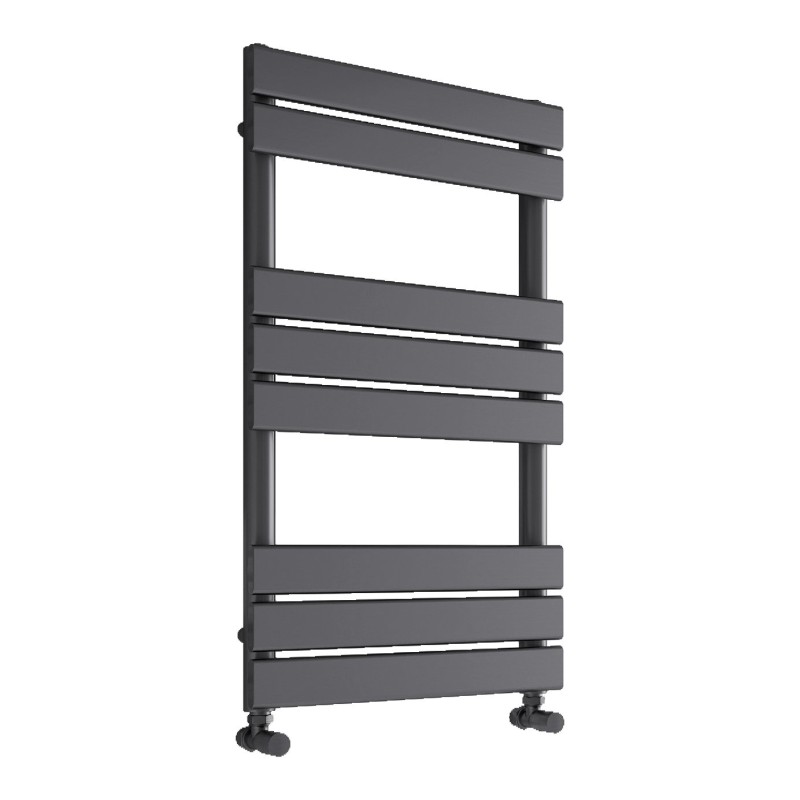 Queenstown Designer Towel Radiator 800x450mm - Gunmetal