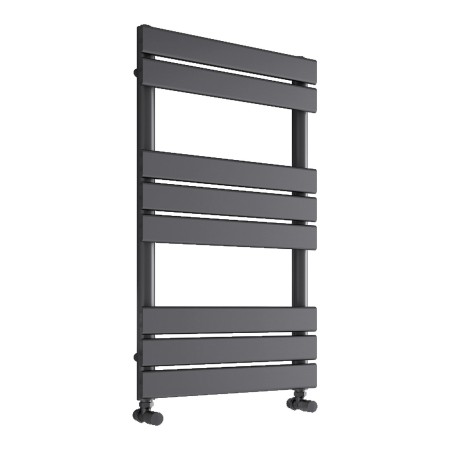 Queenstown Designer Towel Radiator 800x450mm - Gunmetal