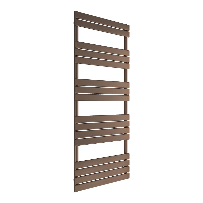 Queenstown Designer Towel Radiator 1600x600mm - Brushed Bronze