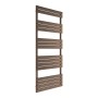 Queenstown Designer Towel Radiator 1600x600mm - Brushed Bronze