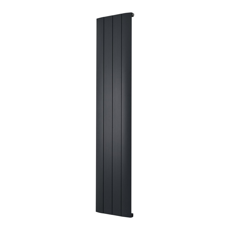 Taupo Aluminium Radiator 1800x375mm - Black