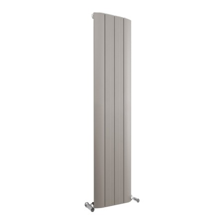 Taupo Aluminium Radiator 1800x375mm - Soft Coffee