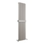 Taupo Aluminium Radiator 1800x375mm - Soft Coffee, another view