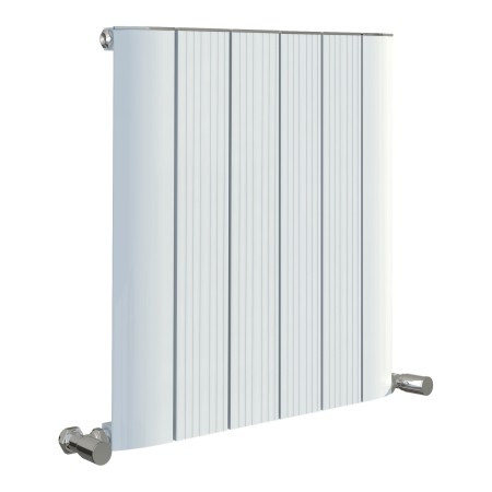 Taupo Aluminium Radiator 600x565mm - Matte White