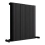 Taupo Aluminium Radiator 600x565mm - Matte Black