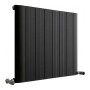 Taupo Aluminium Radiator 600x755mm - Matte Black