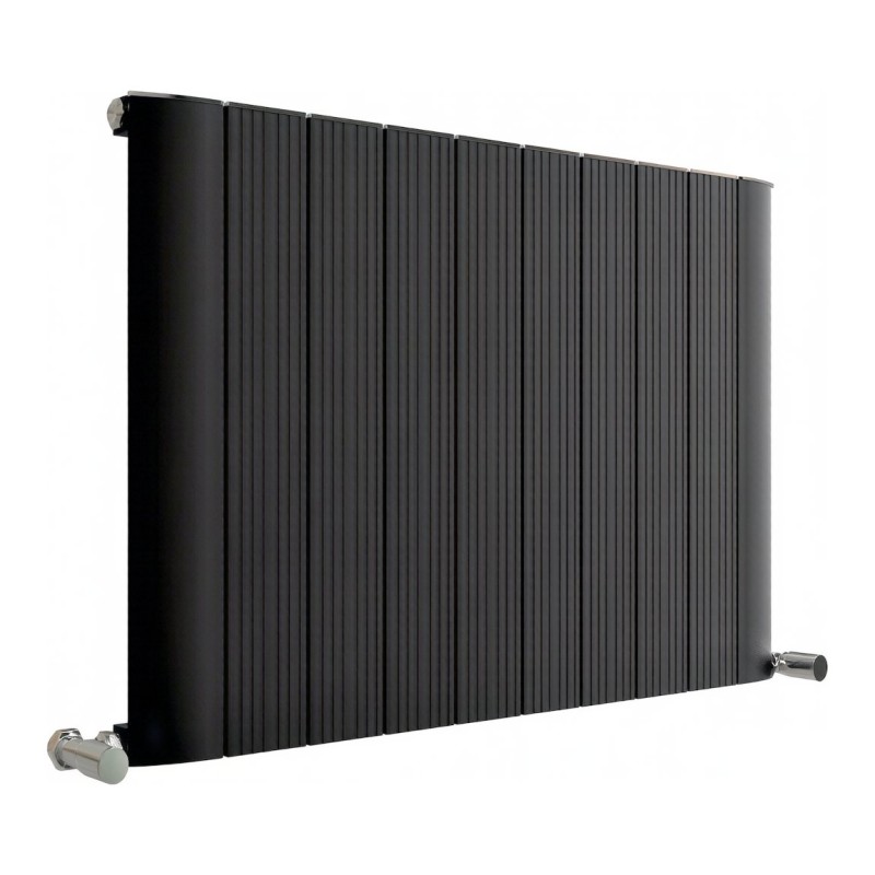 Taupo Aluminium Radiator 600x945mm - Matte Black