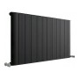 Taupo Aluminium Radiator 600x1135mm - Matte Black