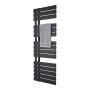 Wellington Offset Towel Radiator 1292x500mm - Black