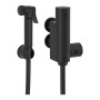 Round Thermostatic Douche Kit - Black
