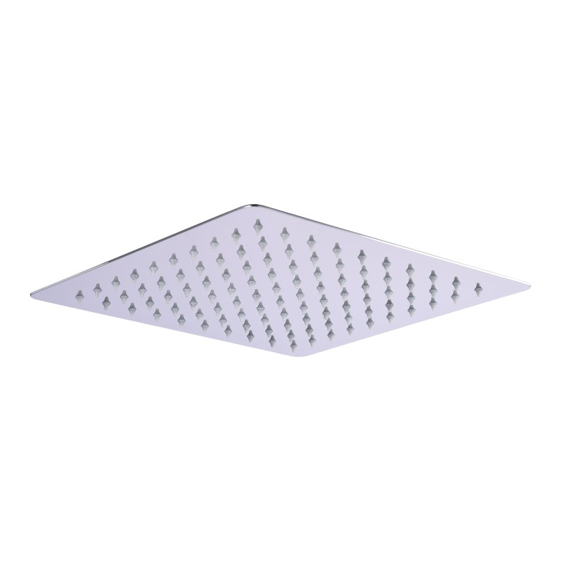 Stainless Steel Square Shower Head 250mm - Chrome